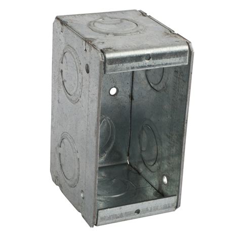 metal masonry box|shallow masonry box.